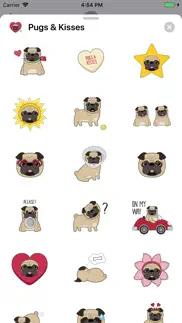 pug love animated dog stickers iphone images 2