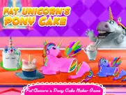 fat unicorn cooking pony cake ipad images 1