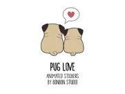 pug love animated dog stickers ipad images 1