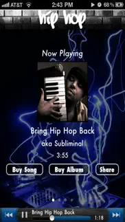 hip hop - anywhere artist iphone capturas de pantalla 2