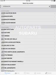 Autoparts for Subaru ipad bilder 0