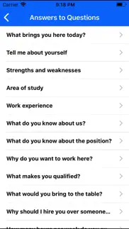 job interview prep - simugator iphone images 4