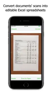 image to excel converter - ocr iphone images 1