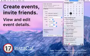 instacal - menu bar calendar iphone images 3