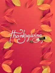 happy thanksgiving sticker sms ipad images 1