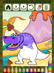 dinosaurs - coloring book ipad images 3