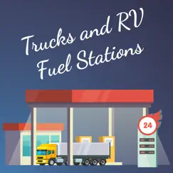 trucks and rv fuel stations logo, reviews