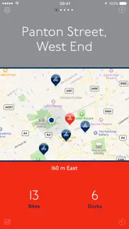 london bikes — a one-tap santander cycles app айфон картинки 3