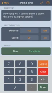 e6b aviation calculator iPhone Captures Décran 1