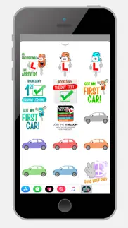 learn to drive sticker pack iphone capturas de pantalla 2