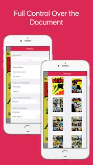 comics book reader iphone capturas de pantalla 2