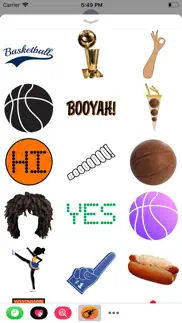 basketball hoops sticker pack iphone images 3