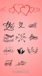wedding phrase stickers iphone images 1