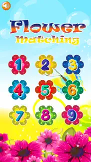flower matching puzzle - sight games for children iphone images 1