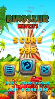 dinosaur match 3 puzzle - dino drag drop line game iphone images 3