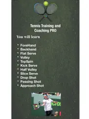 tennis training and coaching pro ipad images 2