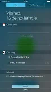 clockings iphone capturas de pantalla 2