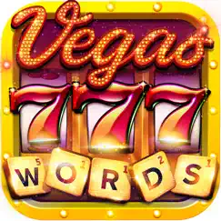 vegas downtown slots & words logo, reviews