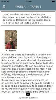 dele b1 spanish examen1 iphone capturas de pantalla 3