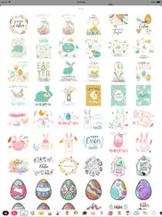 hand drawn easter day stickers ipad images 3