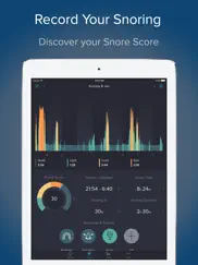 snorelab : record your snoring ipad images 1