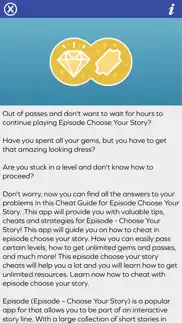 passes & gems cheats for episode choose your story iphone images 2