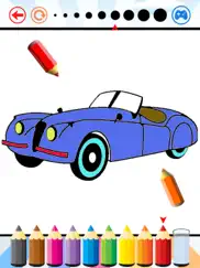 car coloring book - vehicle drawing for kids ipad images 2