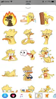 duck cute pun funny stickers iphone images 3