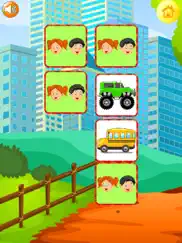 car matching puzzle-drop sight games for children ipad images 2