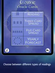 the psychic tarot oracle cards ipad capturas de pantalla 3