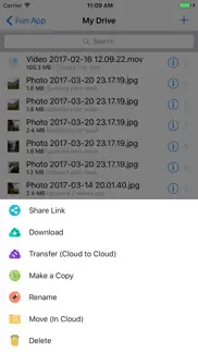 file manager for cloud drives iphone resimleri 4
