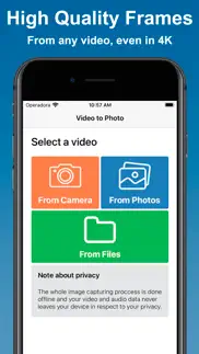 video to photo: high quality iphone images 1