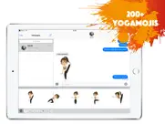 yogamoji - yoga emojis & stickers keyboard ipad images 2