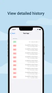 push hero - test notifications iphone capturas de pantalla 2