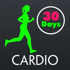 30 day cardio fitness challenges ~ daily workout logo, reviews
