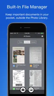 smart pdf document scanner iPhone Captures Décran 3