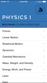 wolfram physics i course assistant iPhone Captures Décran 1