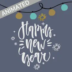 happy new year 2023 animated logo, reviews