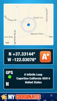 my coordinates. gps location iphone images 1