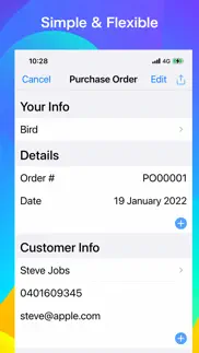 purchase orders maker iphone images 2