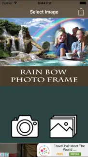 rain bow photo frame and pic collage iphone images 1