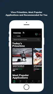toshiba tv smart center iphone resimleri 1