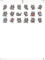 wolf - stickers for imessage ipad images 1