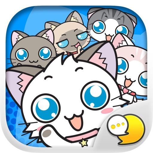 Meow Chat Collection Stickers for iMessage Free app reviews download