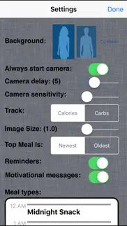 diet tracker lite iphone capturas de pantalla 4