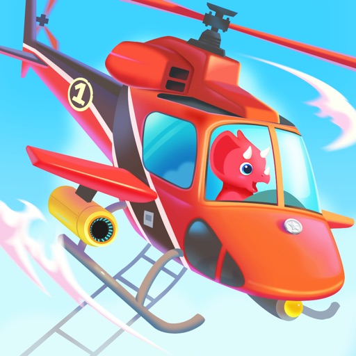 Dinosaur Helicopter Kids Games app reviews download