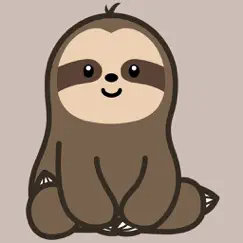 cute sloth stickers logo, reviews