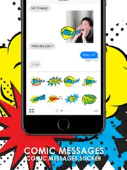 comic message sticker collection for imessage ipad images 2