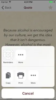 stop drinking quotes iPhone Captures Décran 3