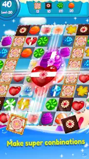 candy match 3 - crazy sugar blast iphone images 3